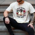 Read Books Be Kind Stay Weird Dragon Book Lover Men's Comfort Colors T-Shirt Ivory Read Books Be Kind Stay Weird Dragon Book Lover Men's Comfort Colors T-Shirt Ivory