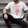 Read 'Em Western Cowgirl Retro Groovy Reading Books Men's Comfort Colors T-Shirt Ivory Read 'Em Western Cowgirl Retro Groovy Reading Books Men's Comfort Colors T-Shirt Ivory