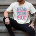 Read Your Heart Out Cute Teacher Reading Book Love Bookworm Men's Comfort Colors T-Shirt Ivory Read Your Heart Out Cute Teacher Reading Book Love Bookworm Men's Comfort Colors T-Shirt Ivory
