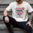 Read Your Heart Out Love Book Valentine Teacher Bookworm Men's Comfort Colors T-Shirt Ivory