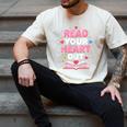 Read Your Heart Out Valentine Reading Book For Kid Teacher Men's Comfort Colors T-Shirt Ivory