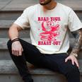 Read Your Heart Out Valentines Day Book Lover Bookish Teach Men's Comfort Colors T-Shirt Ivory