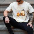 Read S'More Books Campfire Reading Book Lovers Camper Men's Comfort Colors T-Shirt Ivory