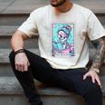 The Reader Retro Reading Skeleton Books Flowers Tarot Card Men's Comfort Colors T-Shirt Ivory The Reader Retro Reading Skeleton Books Flowers Tarot Card Men's Comfort Colors T-Shirt Ivory
