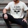 A Reader Without Their Book Is A Tragedy Dragon Rider Men's Comfort Colors T-Shirt Ivory A Reader Without Their Book Is A Tragedy Dragon Rider Men's Comfort Colors T-Shirt Ivory