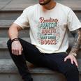 Reading Auntie Book Lover For Bookworm Aunt Men's Comfort Colors T-Shirt Ivory