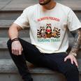 Reading Book Lover Racoon Always Freakin Busy Reading Trash Men's Comfort Colors T-Shirt Ivory