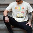 Reading Books Bibliophile Hooray It's Library Day Men's Comfort Colors T-Shirt Ivory