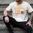 Reading Is My Favorite Sport Book Lovers Men's Comfort Colors T-Shirt Ivory