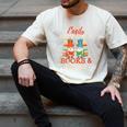 Reading Gnomes Cute Easily Distracted By Books And Gnomes Men's Comfort Colors T-Shirt Ivory