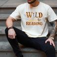 Reading Lover Wild About Reading Reading Books And Bookworm Men's Comfort Colors T-Shirt Ivory