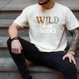 Reading Lover Wild About Books Reading Books And Bookworm Men's Comfort Colors T-Shirt Ivory