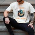 Reading Readers I Read Send Books Dragon Bookworm Tee Men's Comfort Colors T-Shirt Ivory