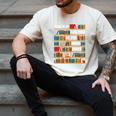 Reading Shirt There Is No Such Thing As Too Many Books Men's Comfort Colors T-Shirt Ivory