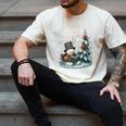 Reading Is Snow Much Fun Christmas Books Snowman Bookworm Men's Comfort Colors T-Shirt Ivory Reading Is Snow Much Fun Christmas Books Snowman Bookworm Men's Comfort Colors T-Shirt Ivory