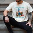 Reading Snow So Many Books Christmas Snow Little Time Men's Comfort Colors T-Shirt Ivory