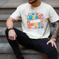 Reads Across Tee America Reading Teacher Books Reader Kids Men's Comfort Colors T-Shirt Ivory
