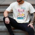 Reads Alotl Shirt Kids Readsolotl Read Axolotl Shirt Books Men's Comfort Colors T-Shirt Ivory
