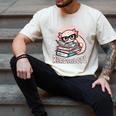 Readsalotl Axolotl Reading Books Glasses Bookworm Pun Fun Men's Comfort Colors T-Shirt Ivory