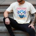 Readsolotl Kawaii Axolotl Book Lover Reading Men's Comfort Colors T-Shirt Ivory