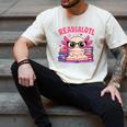 Readsolotl Pink Kawaii Axolotl Book Lover Reading Men's Comfort Colors T-Shirt Ivory Readsolotl Pink Kawaii Axolotl Book Lover Reading Men's Comfort Colors T-Shirt Ivory