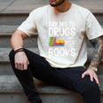 Red Ribbon Week Say No To Drugs Say Yes To Books Drug Free Men's Comfort Colors T-Shirt Ivory Red Ribbon Week Say No To Drugs Say Yes To Books Drug Free Men's Comfort Colors T-Shirt Ivory