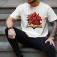 Red Roses Flowers Book Floral Men's Comfort Colors T-Shirt Ivory Red Roses Flowers Book Floral Men's Comfort Colors T-Shirt Ivory