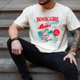 Retro Book Girl Summer For Women Beach Reading Men's Comfort Colors T-Shirt Ivory
