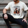 Salem Witch Book Club Bookish Retro Halloween Cat Men's Comfort Colors T-Shirt Ivory Salem Witch Book Club Bookish Retro Halloween Cat Men's Comfort Colors T-Shirt Ivory