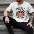 Salem WItch Book Club Halloween Raccoon Witch Reading Book Men's Comfort Colors T-Shirt Ivory Salem WItch Book Club Halloween Raccoon Witch Reading Book Men's Comfort Colors T-Shirt Ivory