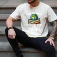 Save The Earth It’s The Only Planet With Books Men's Comfort Colors T-Shirt Ivory
