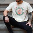 He Sees What You'Ve Been Reading Christmas Book Lover Shirt Men's Comfort Colors T-Shirt Ivory