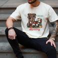 He Sees What You'Ve Been Reading Santa Christmas Bookish Men's Comfort Colors T-Shirt Ivory He Sees What You'Ve Been Reading Santa Christmas Bookish Men's Comfort Colors T-Shirt Ivory