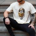 Shih Tzu Book How To Train Your Human Funny Dog Motif Men's Comfort Colors T-Shirt Ivory