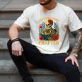 Skeleton Read Book Just One More Chapter Floral Book Lover Men's Comfort Colors T-Shirt Ivory