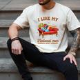Smutty Book Lover I Like My Fictional Men Spicy Book Men's Comfort Colors T-Shirt Ivory