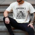 Somebody's Smut Reading Wife Smutty Book Lovers Men's Comfort Colors T-Shirt Ivory