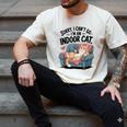 Sorry I Can’t Go I’m An Indoor Cat Couch Introvert Cat Men's Comfort Colors T-Shirt Ivory Sorry I Can’t Go I’m An Indoor Cat Couch Introvert Cat Men's Comfort Colors T-Shirt Ivory