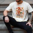 Squirrel Reading Book Lovers Fall Leaves Library Books Men's Comfort Colors T-Shirt Ivory Squirrel Reading Book Lovers Fall Leaves Library Books Men's Comfort Colors T-Shirt Ivory