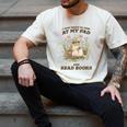 Stay At My Pad And Read Books Frog Introvert Reading Men's Comfort Colors T-Shirt Ivory