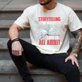 Storytelling Is What Life Is All About Book Men's Comfort Colors T-Shirt Ivory Storytelling Is What Life Is All About Book Men's Comfort Colors T-Shirt Ivory