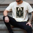Tarot Cards Guide Book Esoteric Mysticism Clothing Tarot Card Justice Men's Comfort Colors T-Shirt Ivory