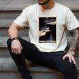Tarot Cards Guide Book Esoteric Mysticism Clothing The Fool Tarot Card -Adults & Kids Small Short Sleeve Crew Neck Classic Fit Men's Comfort Colors T-Shirt Ivory