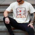 Teach Inspire Grow Everyday Read Your Heart Out Valentine Book-Themed Small Men's Comfort Colors T-Shirt Ivory
