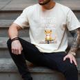 That's What I Do I Pet Cats I Read Books And I Know Things Men's Comfort Colors T-Shirt Ivory