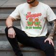 Tis The Season Book Reading Gingerbread Teacher Librarian Men's Comfort Colors T-Shirt Ivory
