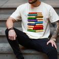 History Month Educated Black Leaders Reading Books Men's Comfort Colors T-Shirt Ivory