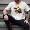 Toucan Reading Book Men's Comfort Colors T-Shirt Ivory