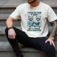 I Tried To Form Gang But It Turned Into A Book Club Raccoon Men's Comfort Colors T-Shirt Ivory