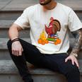 Turkey Reading Books Fall Thanksgiving Teacher Book Men's Comfort Colors T-Shirt Ivory Turkey Reading Books Fall Thanksgiving Teacher Book Men's Comfort Colors T-Shirt Ivory